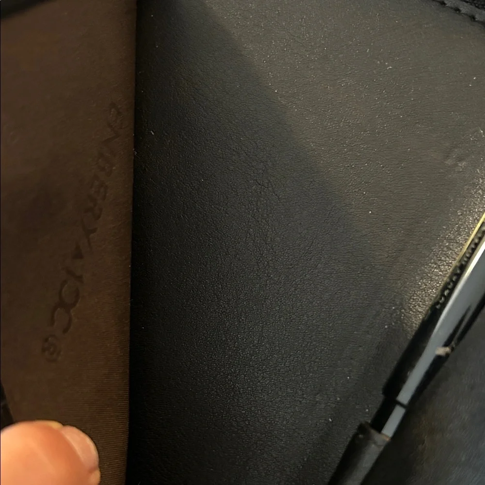 Black ENERGY Wallet with Wrist Strap